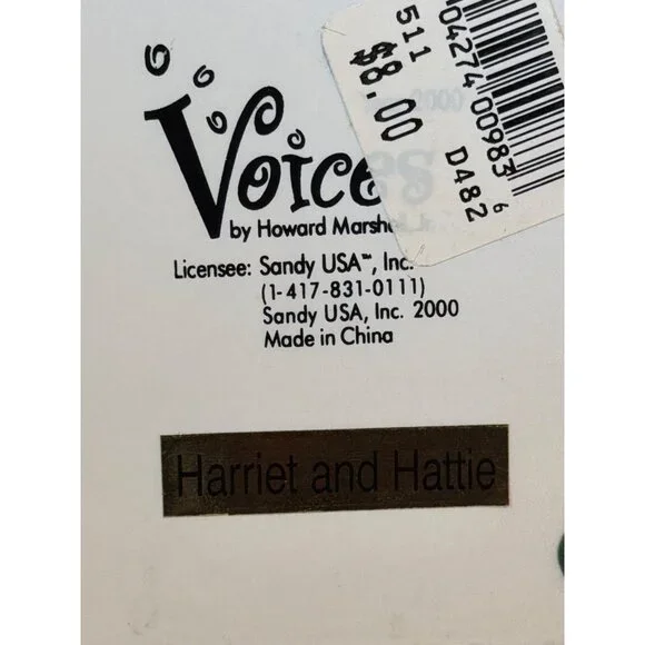 Voices Figurines Lot of 3 Howard Marshall Sandy USA 2000 African American Decor - Picture 7 of 15